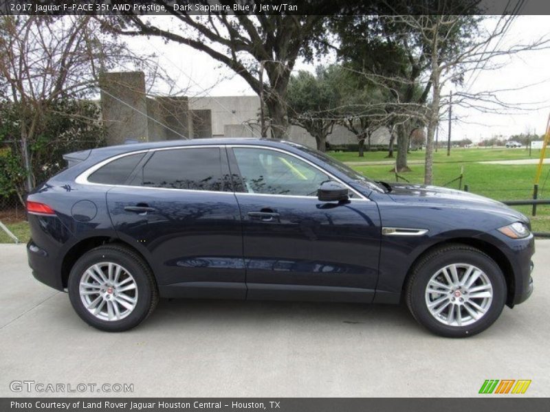 2017 F-PACE 35t AWD Prestige Dark Sapphire Blue