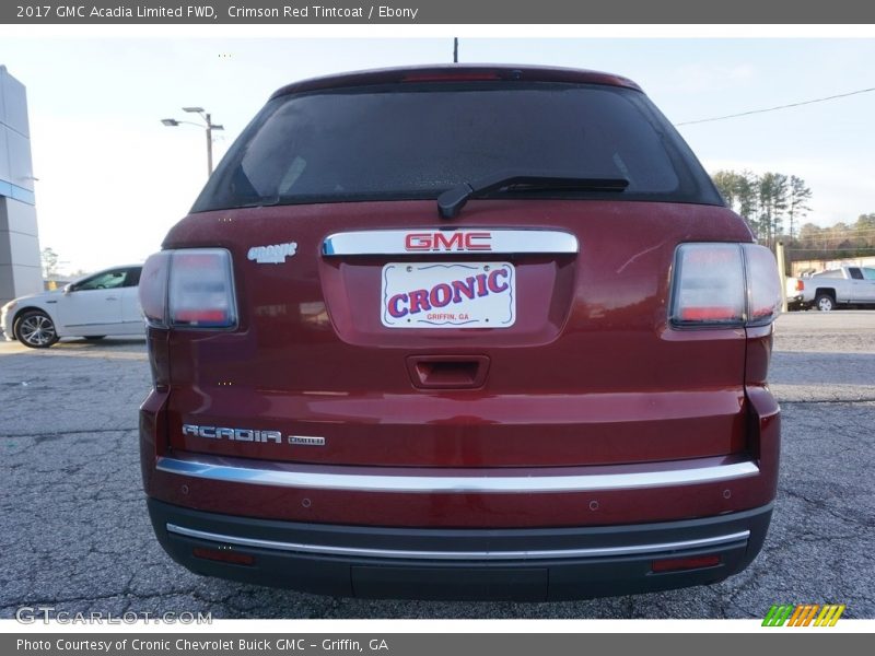 Crimson Red Tintcoat / Ebony 2017 GMC Acadia Limited FWD