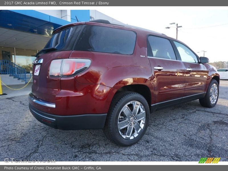 Crimson Red Tintcoat / Ebony 2017 GMC Acadia Limited FWD