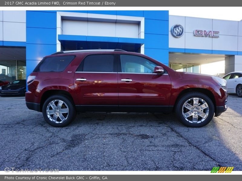 Crimson Red Tintcoat / Ebony 2017 GMC Acadia Limited FWD