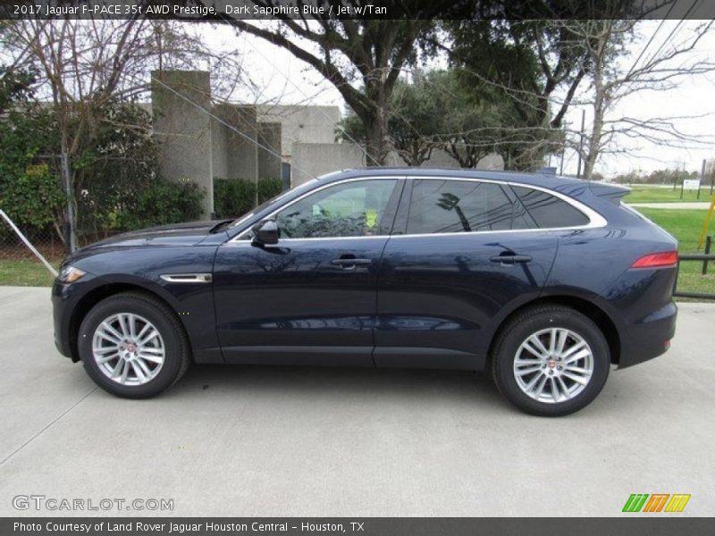  2017 F-PACE 35t AWD Prestige Dark Sapphire Blue