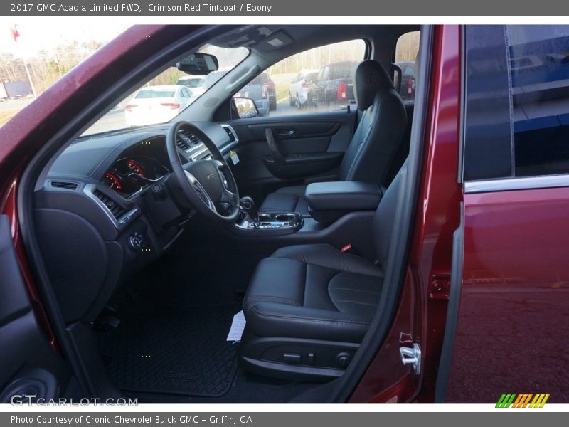 Crimson Red Tintcoat / Ebony 2017 GMC Acadia Limited FWD