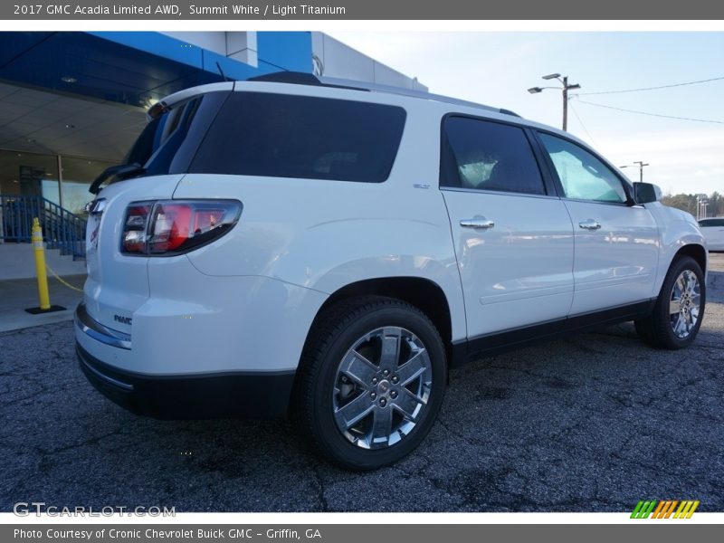 Summit White / Light Titanium 2017 GMC Acadia Limited AWD