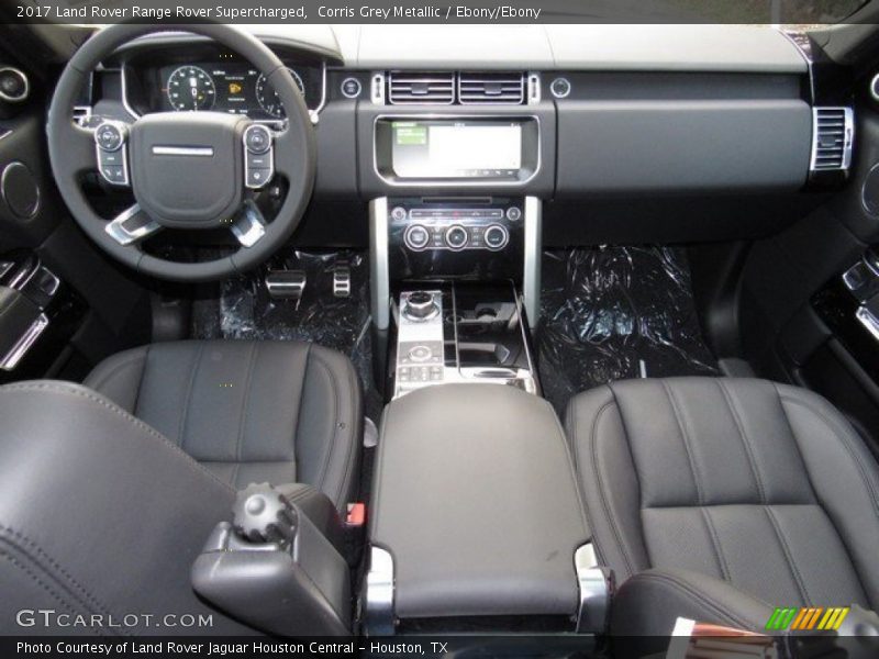 Corris Grey Metallic / Ebony/Ebony 2017 Land Rover Range Rover Supercharged