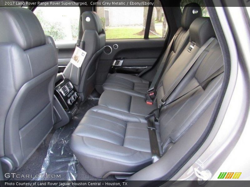 Rear Seat of 2017 Range Rover Supercharged
