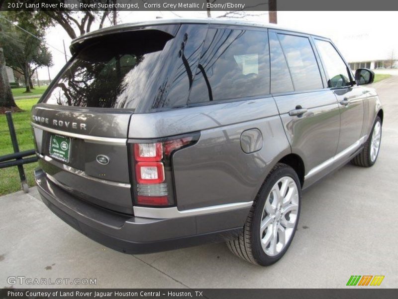 Corris Grey Metallic / Ebony/Ebony 2017 Land Rover Range Rover Supercharged