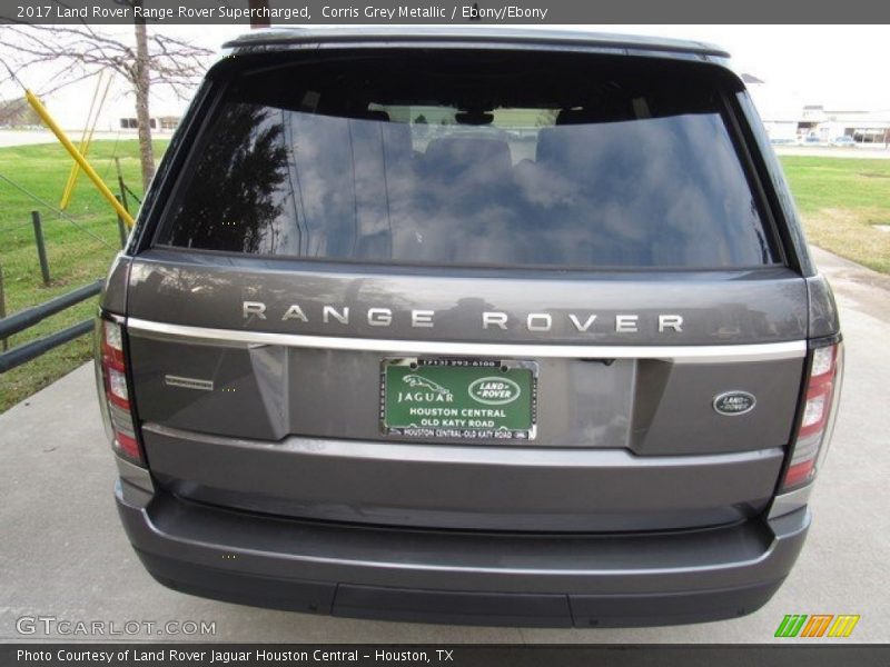 Corris Grey Metallic / Ebony/Ebony 2017 Land Rover Range Rover Supercharged