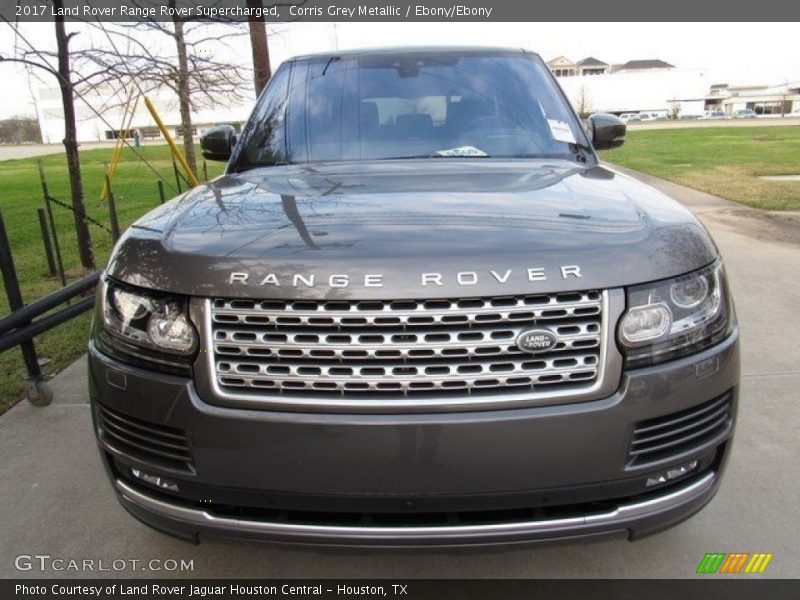Corris Grey Metallic / Ebony/Ebony 2017 Land Rover Range Rover Supercharged