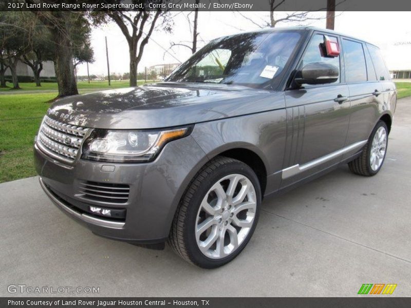 Corris Grey Metallic / Ebony/Ebony 2017 Land Rover Range Rover Supercharged