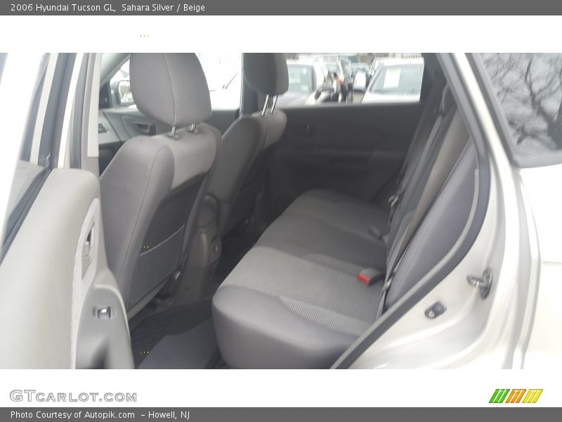 Sahara Silver / Beige 2006 Hyundai Tucson GL