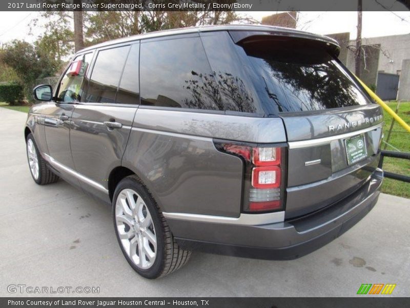 Corris Grey Metallic / Ebony/Ebony 2017 Land Rover Range Rover Supercharged