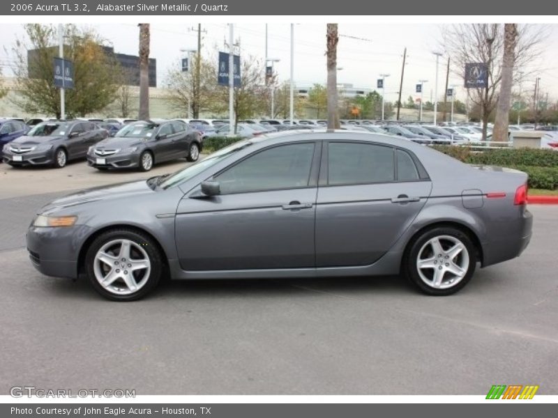 Alabaster Silver Metallic / Quartz 2006 Acura TL 3.2