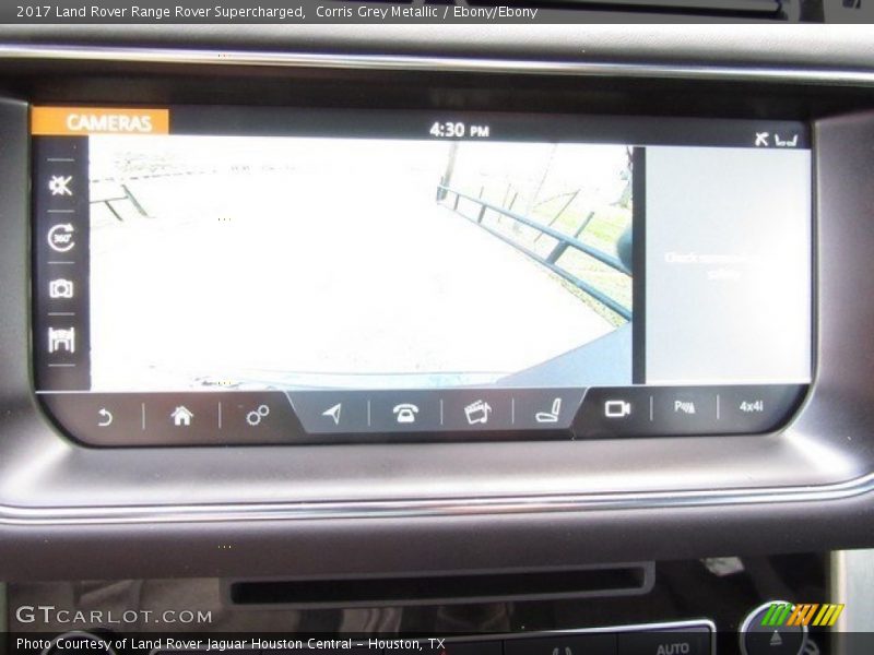 Controls of 2017 Range Rover Supercharged