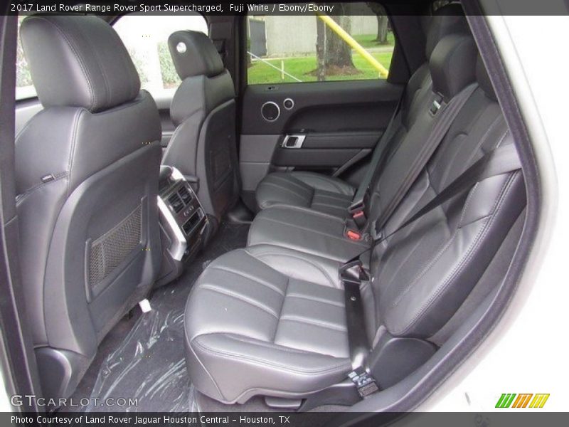 Rear Seat of 2017 Range Rover Sport Supercharged