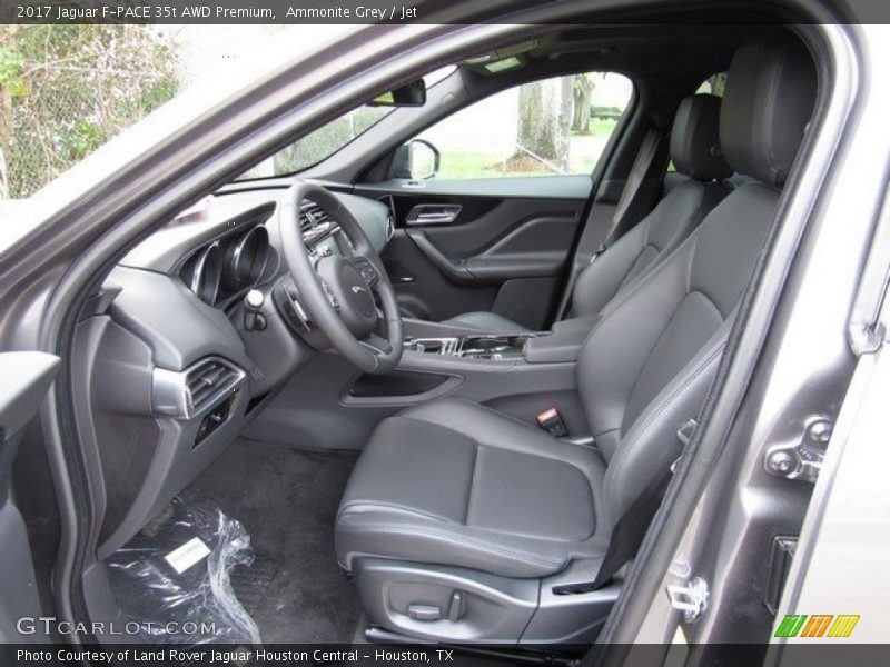  2017 F-PACE 35t AWD Premium Jet Interior