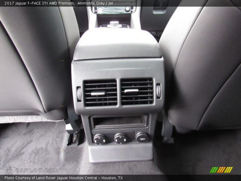 Ammonite Grey / Jet 2017 Jaguar F-PACE 35t AWD Premium
