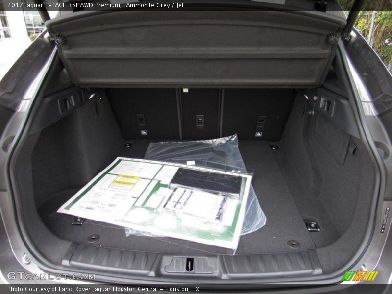 Ammonite Grey / Jet 2017 Jaguar F-PACE 35t AWD Premium