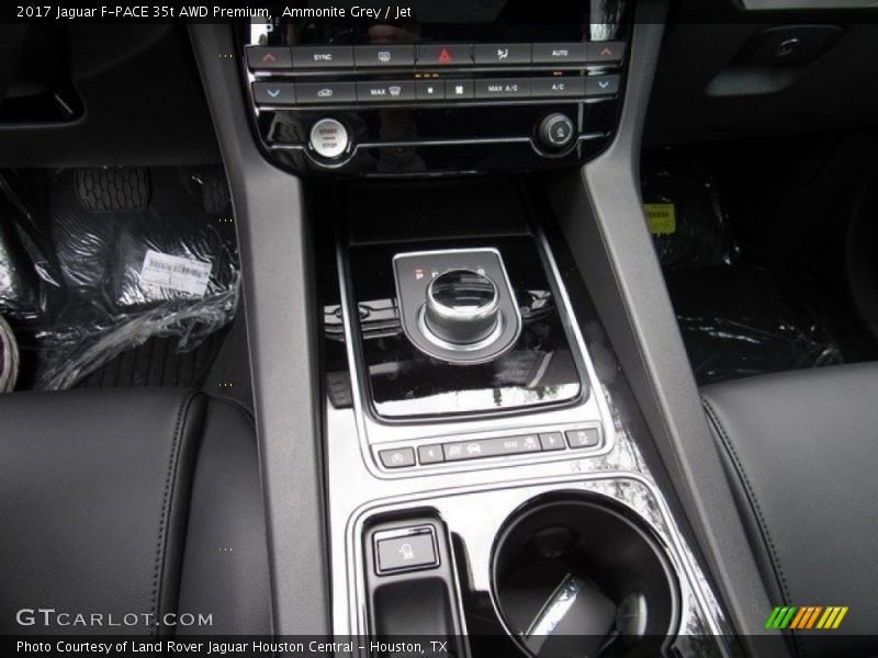 Ammonite Grey / Jet 2017 Jaguar F-PACE 35t AWD Premium