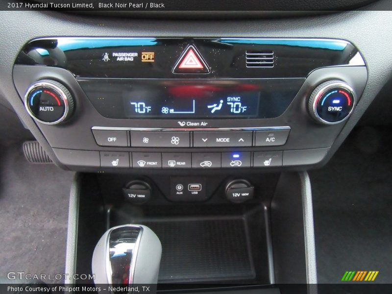 Black Noir Pearl / Black 2017 Hyundai Tucson Limited
