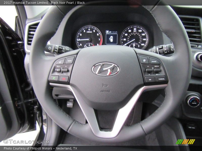 Black Noir Pearl / Black 2017 Hyundai Tucson Limited