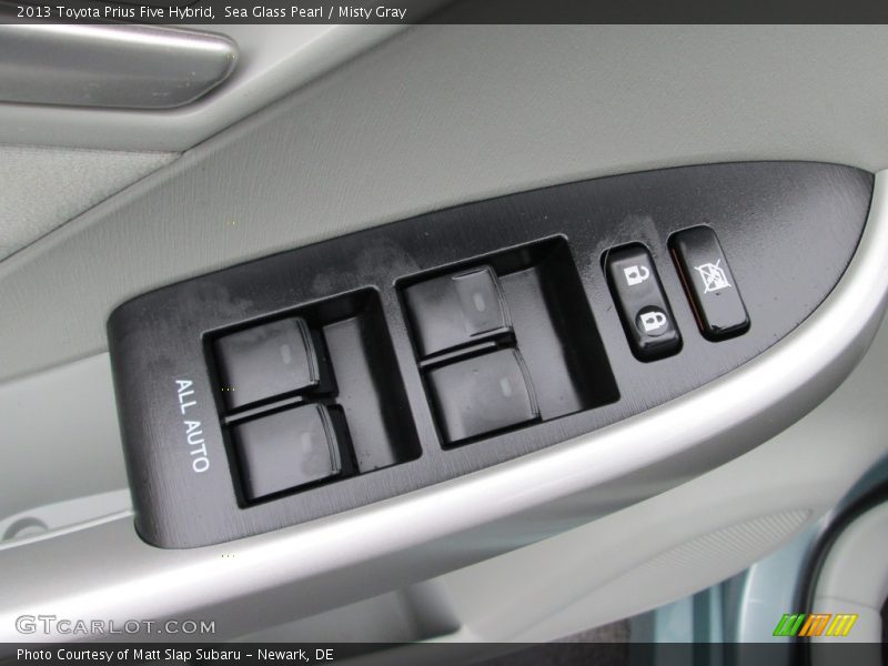 Sea Glass Pearl / Misty Gray 2013 Toyota Prius Five Hybrid