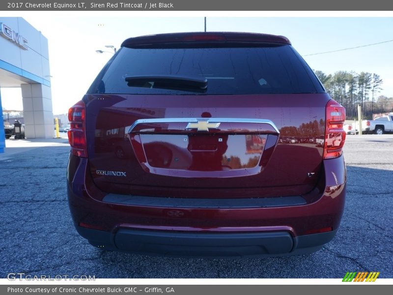 Siren Red Tintcoat / Jet Black 2017 Chevrolet Equinox LT