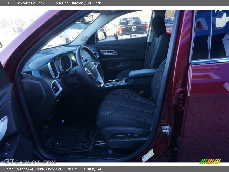 Siren Red Tintcoat / Jet Black 2017 Chevrolet Equinox LT