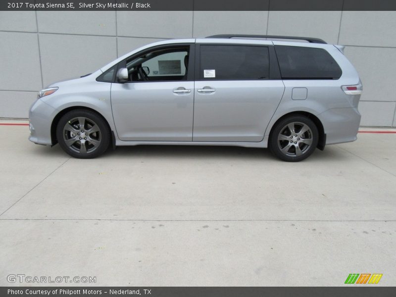  2017 Sienna SE Silver Sky Metallic