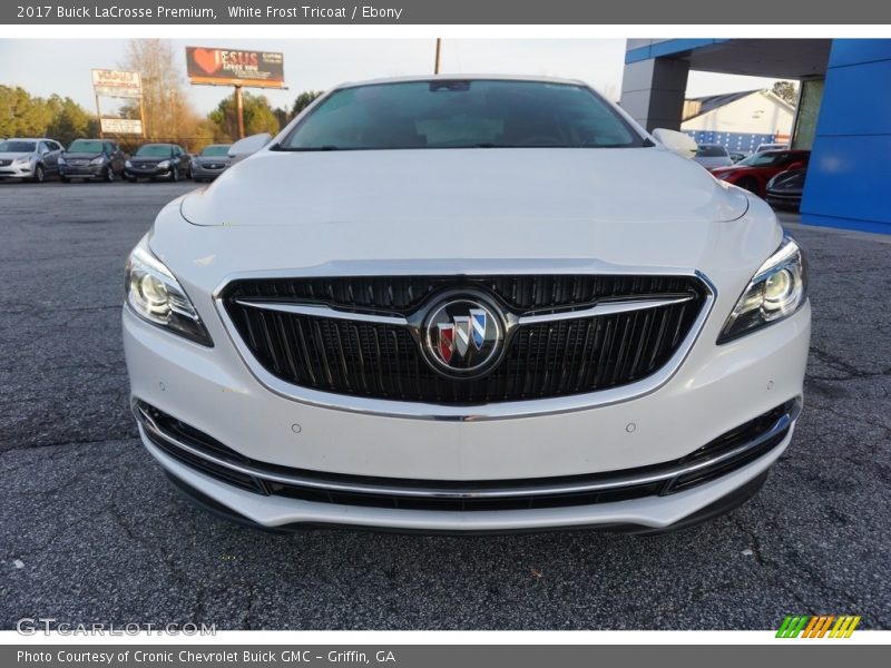 White Frost Tricoat / Ebony 2017 Buick LaCrosse Premium
