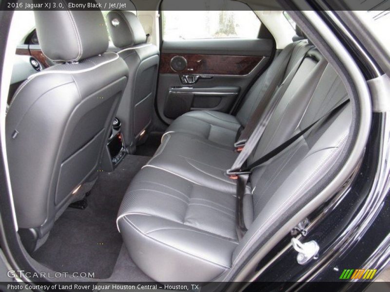 Rear Seat of 2016 XJ 3.0