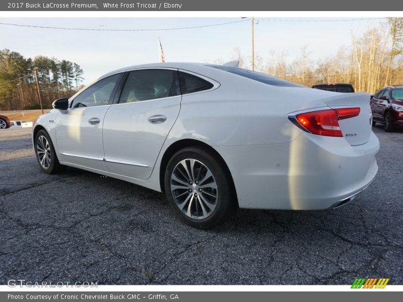 White Frost Tricoat / Ebony 2017 Buick LaCrosse Premium