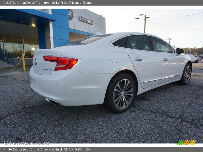 White Frost Tricoat / Ebony 2017 Buick LaCrosse Premium