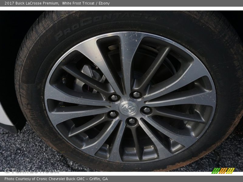 White Frost Tricoat / Ebony 2017 Buick LaCrosse Premium