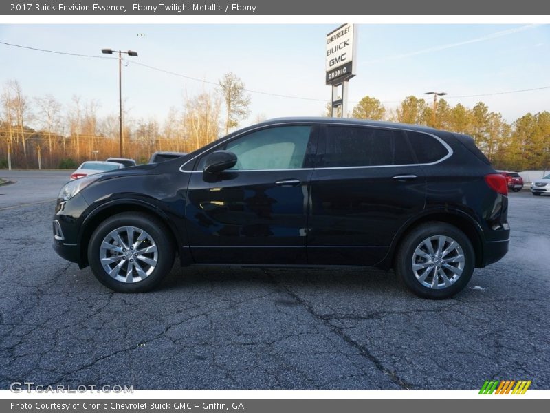 Ebony Twilight Metallic / Ebony 2017 Buick Envision Essence