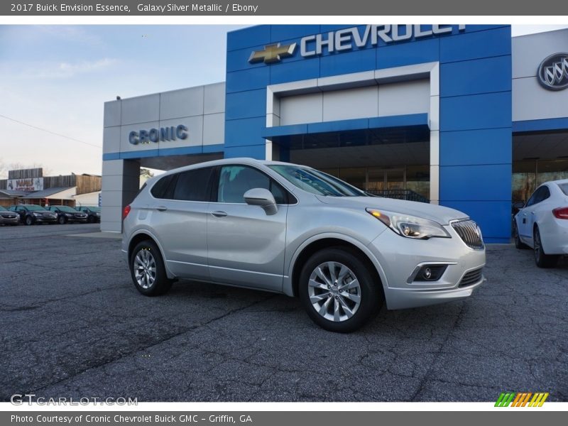 Galaxy Silver Metallic / Ebony 2017 Buick Envision Essence