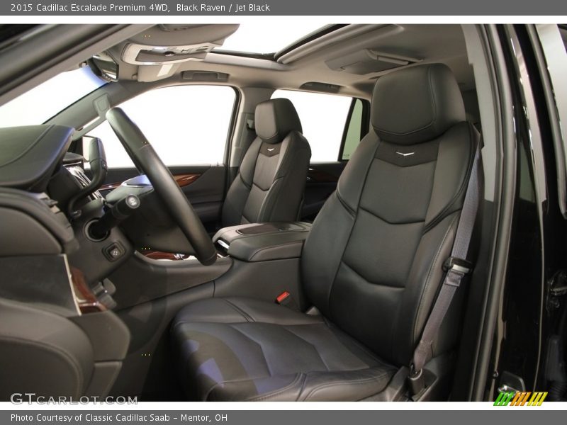 Black Raven / Jet Black 2015 Cadillac Escalade Premium 4WD