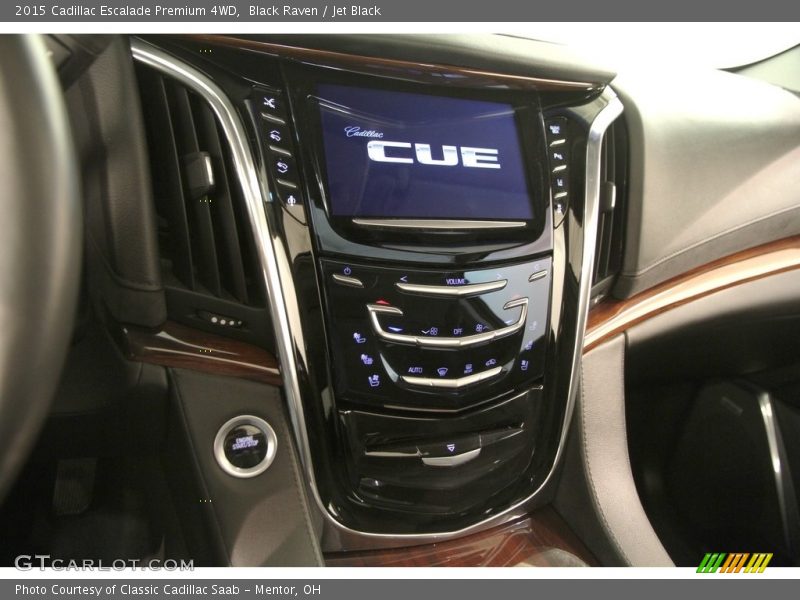 Black Raven / Jet Black 2015 Cadillac Escalade Premium 4WD