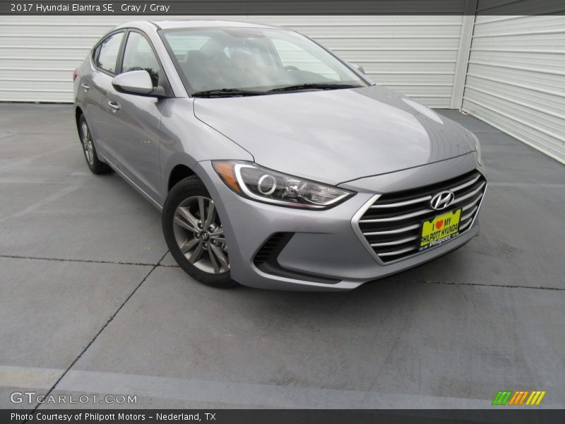 Gray / Gray 2017 Hyundai Elantra SE