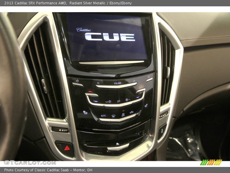 Radiant Silver Metallic / Ebony/Ebony 2013 Cadillac SRX Performance AWD