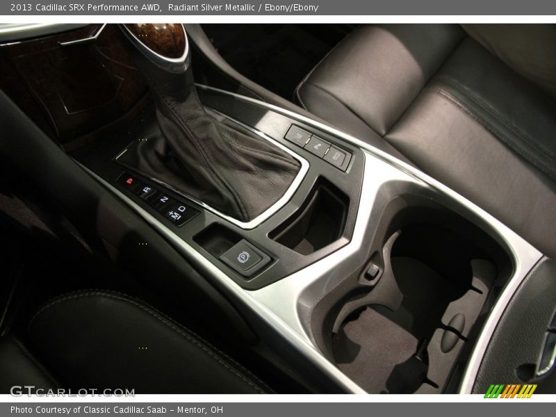 Radiant Silver Metallic / Ebony/Ebony 2013 Cadillac SRX Performance AWD