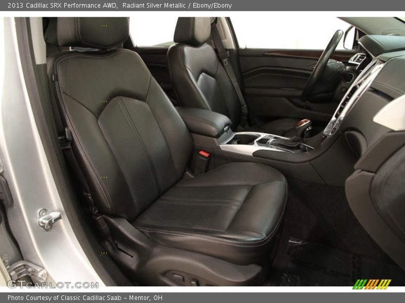 Radiant Silver Metallic / Ebony/Ebony 2013 Cadillac SRX Performance AWD