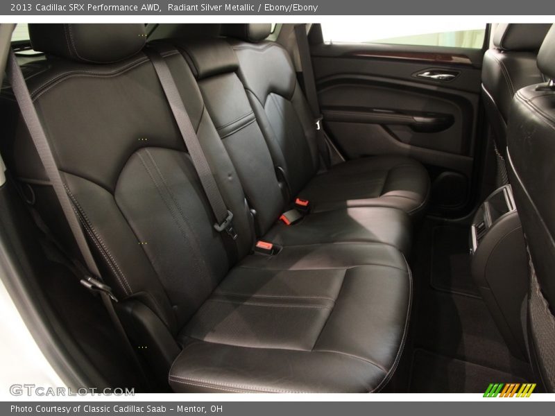 Radiant Silver Metallic / Ebony/Ebony 2013 Cadillac SRX Performance AWD