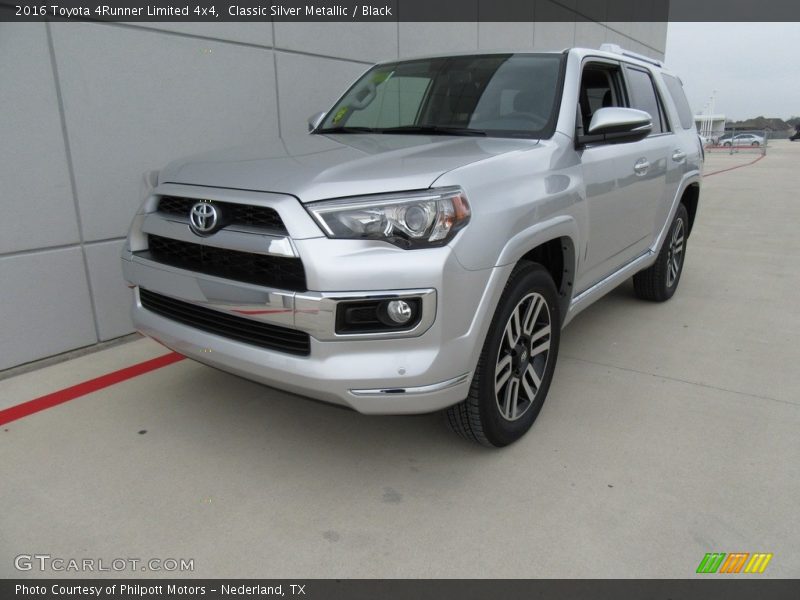 Classic Silver Metallic / Black 2016 Toyota 4Runner Limited 4x4