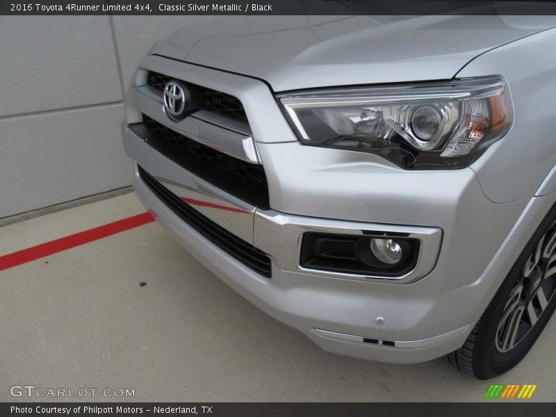 Classic Silver Metallic / Black 2016 Toyota 4Runner Limited 4x4