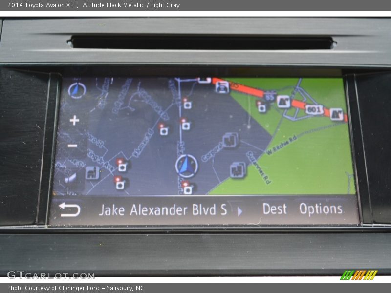 Attitude Black Metallic / Light Gray 2014 Toyota Avalon XLE