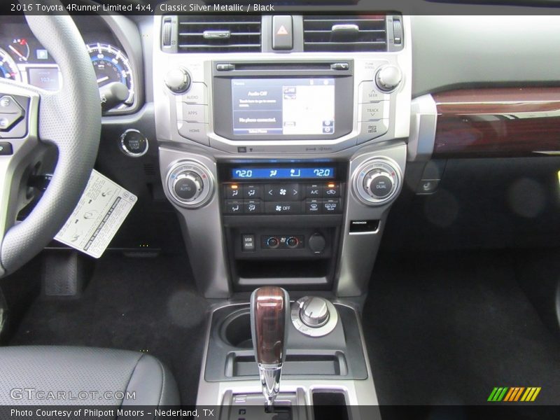 Classic Silver Metallic / Black 2016 Toyota 4Runner Limited 4x4