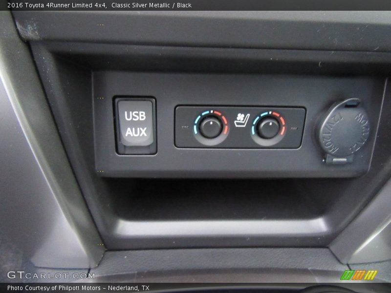 Classic Silver Metallic / Black 2016 Toyota 4Runner Limited 4x4