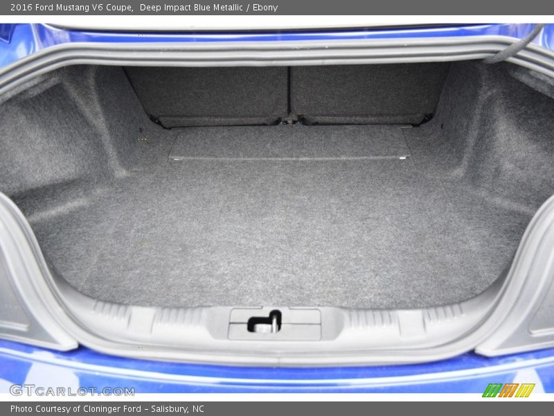 Deep Impact Blue Metallic / Ebony 2016 Ford Mustang V6 Coupe