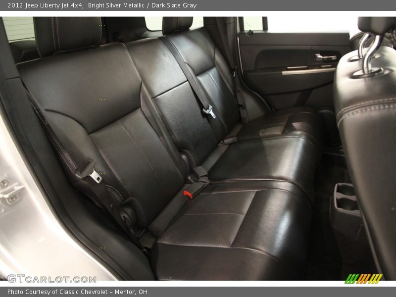 Bright Silver Metallic / Dark Slate Gray 2012 Jeep Liberty Jet 4x4