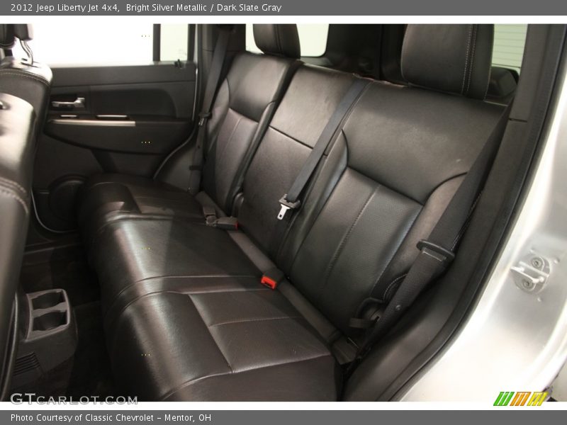 Bright Silver Metallic / Dark Slate Gray 2012 Jeep Liberty Jet 4x4